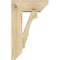 Ekena Millwork Balboa Slat Rough Sawn Bracket w/ Offset Brace, Douglas Fir, 8"W x 20"D x 32"H BKT0806X20X32BOA06RDF - alternate 4
